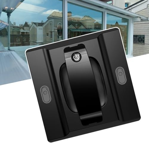 Intelligent Sprinkler FöNsterputsrobot, 5600Pa Stark Adsorptionskraft, Med Rep FöR Att FöRhindra Fall, FöR Inomhus/Utomhus,Black
