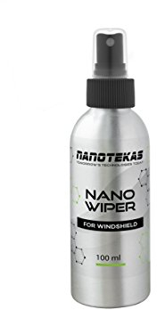 Nano-Beschichtung für Glas Nanotec Autopflege Nano Wischer Nanobeschichtung für Windschutzscheibe, unsichtbarer Scheibenwischer!