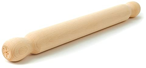 Tuuli Kitchen Mattarello Professionale per Pizza Pasta Dolci Legno 40 cm