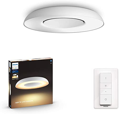 Philips Hue White Ambiance Deckenleuchte Still inkl. Dimmschalter 2350lm, weiß, dimmbar, alle Weißschattierungen, steuerbar via App, kompatibel mit Amazon Alexa (Echo, Echo Dot)