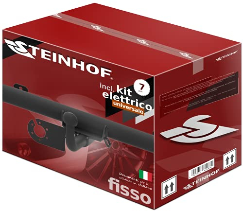 STEINHOF new fixed towbar compatible with Opel/Vauxhall Corsa C Hatchback 3/5-door 10.2000-2006 with 7-pin Universal wiring kit