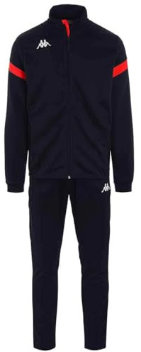 Kappa Unisex Dalcito träningsoverall, Azul/Rojo, S