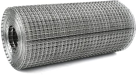 DODUOS 6m*200mm Rodent Mesh, Rodent Proofing Wire Metal Mesh to Blocks Rats, Mice, Mouse, Wire Mesh, Stainless Steel Mesh Woven Wire Mesh for Filling In Gaps Around The Home & Garden