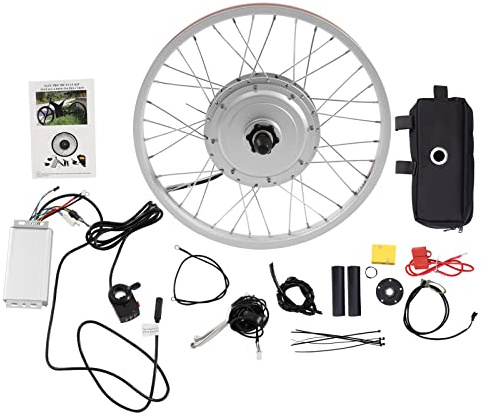 Queeucaer 36 V 750 W 20 tums e-cykel framhjul konverteringssats konverteringssats (utom batteri)