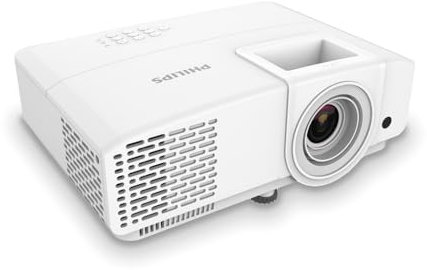 Philips, Propix 650, Vidéoprojecteur Professionnel, DLP, Home cinéma, Correction d'image avancée, WXGA 1280 x 800 Pixels, Lumens : 4000 ANSI, Blanc, 2.5kg