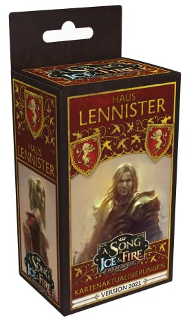 CMON, A Song of Ice & Fire – Haus Lennister Kartenaktualisierungen, Erweiterung, Tabletop, 2 Spieler, Ab 14+ Jahren, 45+ Minuten, Deutsch, Mehrsprachig