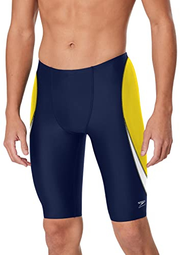 Speedo Simbyxor i Endurance+tyg med sammanfogade lagfärger för män – tillverkare upphört