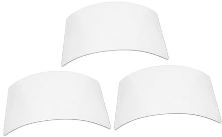 GANAZONO 3pcs Replacement Lens for Sandblasting Hood Protective Gear for Sandblasting Grinding and Cutting Thick Lenses for Visibility and Scratch Resistance