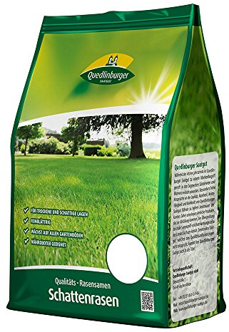 Quedlinburger 104988 Schattenrasen 1 kg (Rasensamen)