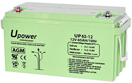Batterie au Plomb Agm 65 Ah 12 V