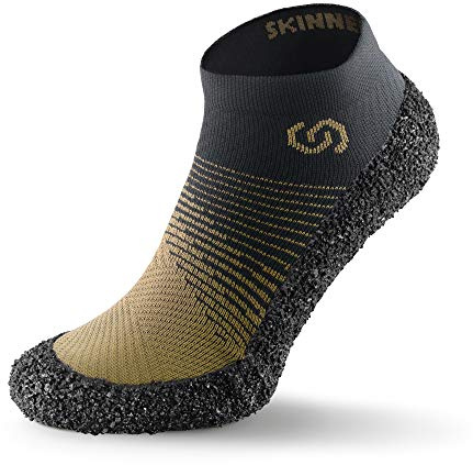 Skinners 2.0 Minimalistiska barfotaskor för män och kvinnor | Ultraportabla lätta och andningsbara skor, Mossa, X-Large