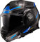 LS2, Klapphelm Motorrad ADVANT X SPECTRUM Black Titanium Blue, XXL