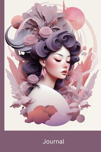 Journal: 6x9 inch format | Portrait of a Woman I | 120 College-Ruled Pages