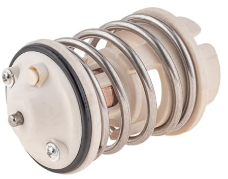 Auto-Thermostat Motorkühlmittelthermostat 03H121113B, 03H121113A, 03H121113E / Passend for VW Atlas, CC B7, EOS, Passat, Phaeton, Touareg 7P 2010–2018 Thermostat mit Gehäuse und Dichtung