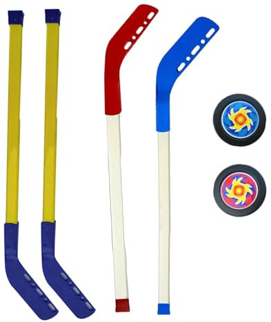 Ishockeyklubbsset för barn - Sèt Dì Bazor och bollar ger Hòckey Street Hočkey | Lawn Pèr spel inomhus och utomhus för sport