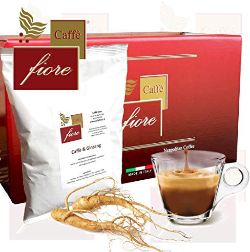 Caffè fiore Ginseng Bar 3 Confezioni da 500 g. Torrefazione Caffè fiore Preparato solubile per Uso Professionale