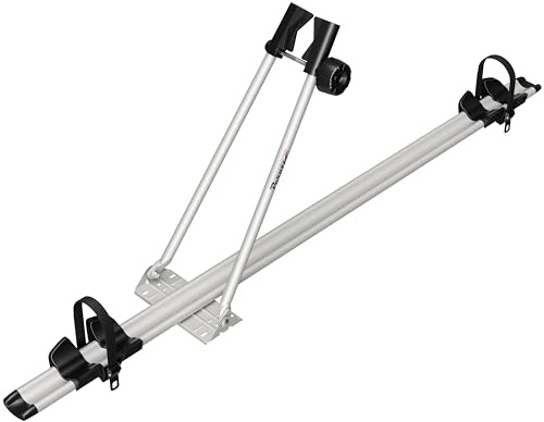 Peruzzo Misano Roof Bike Carrier, Artic Grey, 12 to 29