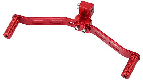 Motoforti Moto Double Voie Changement Vitesses Levier Repose-pieds Pédale Levier Vitesses Rouge