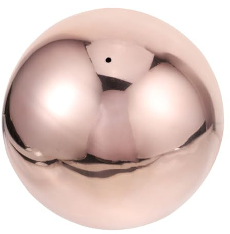 HANABASS Sfera Riflettente Specchio in Acciaio Inossidabile Lucidato Sfera Decorativa Liscia e Riflettente Per Esterni Realizzata a Mano