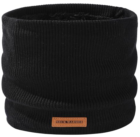 I Kua Fly Winter Snoods for Men Women Unisex Thermal Neck Warmer Scarf
