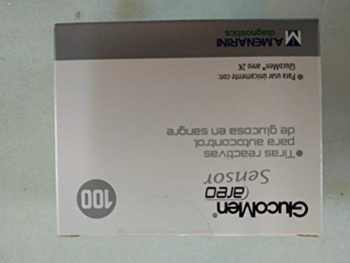 Glucomen 019107435 AREO SENSOR 2x50 TIRAS, blanco