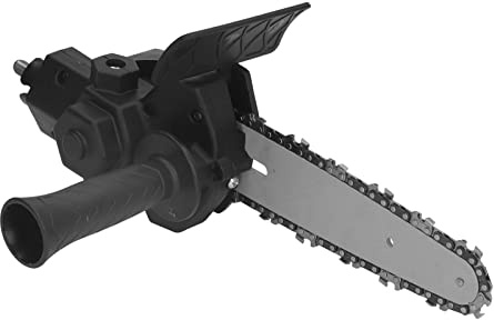HEEPDD Adaptador de Taladro a Sierra, Cabezal de Conversión de Sierra Portátil de Fácil Montaje, Luz Duradera para Carpintería (para Taladro eléctrico de 6 Pulgadas)