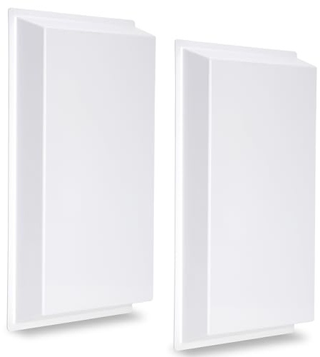 2-Pack, 24”×12” Ceiling Air Diverter for 2'x2' Grid and T-Bar Systems to Redirect Airflow from Vents