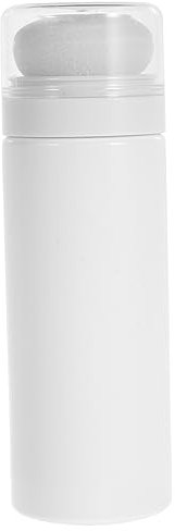 SECFOU Tragbare Puderquastenbox Für Babys Aufbewahrungsflasche Mit Quaste Kompakt Für Reisen Und Zuhause Frei Weich Hautfreundlich