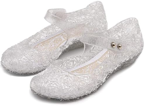 Princess Girls Shoes Cinderella Snow Queen Dress Up Shoes Halloween Cosplay Fancy Dress Up for Girls
