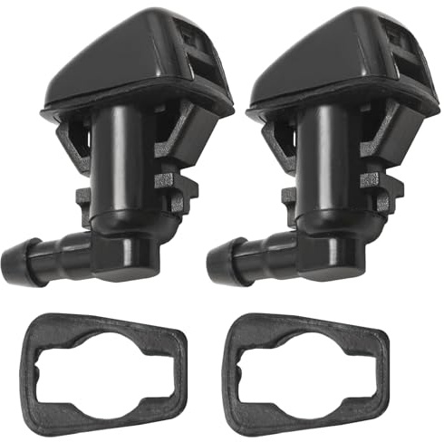 JUUDDENPARTS 2Pcs 8265A127 Windscreen Wiper Washer Nozzle Jet Sprayers, Replacement for Jeep Grand Cherokee 2005-2013, Replaces 8265A127