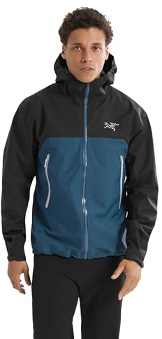 Arc'teryx Beta Jacket Men's | Gore-Tex ePE Shell, Maximum Versatility - Hiking Jacket, Waterproof Rain Jacket | Lodestar, Large