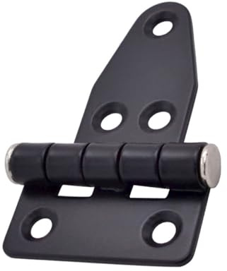 VILLFUL Charnière T Acier Robuste Paumelle Industrielle Lourde Facile à Installer pour Portes et Boîtiers Automatisation