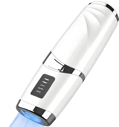 Depiladora Laser Mujer – 999.999 Destellos, 3 Niveles de Energía & Modos SHR/AUTO – Depiladora IPL con Luz Pulsada para Axilas, Piernas, Bikina y Rostro (Para Casa)