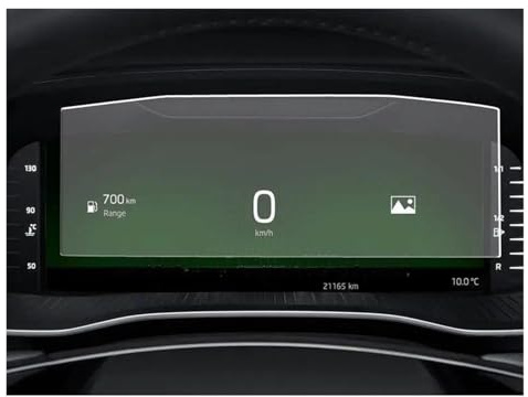 Accesorios para el sistema de navegación del Skoda Kodiaq 2021, cristal templado, protector de pantalla LCD, pegatinas, protector de salpicadero, protector de pantalla de navegación, cristal templado,