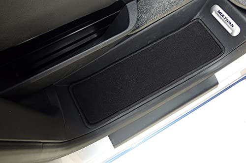 autix Teppiche Fußmatten 3 teilig für Einstieg Trittstufen kompatibel für VW T5 T6 T6.1 Multivan California Coast Ocean Caravelle Transporter Shuttle