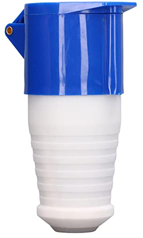 Industriesteckdose, 3-polig, Wasserdichter IP44-Stecker, 32 A, CEE, 220-250 V, Blau (HR-223 (weiblich))