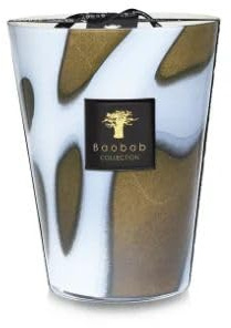 Baobab Bougie parfumée Agate Max 24, Beige