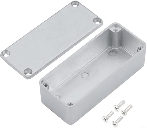 AugustknowU 1590A Aluminum Enclosure For Electronic Circuit Projects Guitar Effect Pedal Chassis And Small Device Housing Applications
