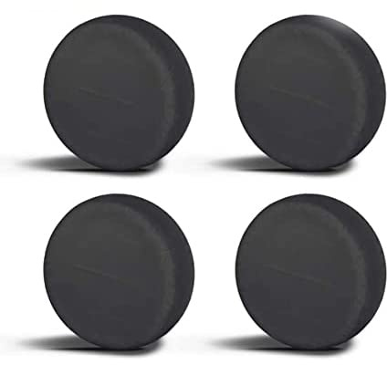 Aebitsry Tire Covers for RV Wheel, (4 Pack) Motorhome Wheel Covers Waterproof 420D Oxford, Sun UV Tires Protector for Trailer, Camper, Universal Fits 24 to 32 Car Tire Diameter (Black, 30 - 32)