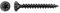 Spax Tornillo universal, cabeza avellanada, negro, T-STAR Plus, rosca completa (3 x 20 mm, 200 unidades)