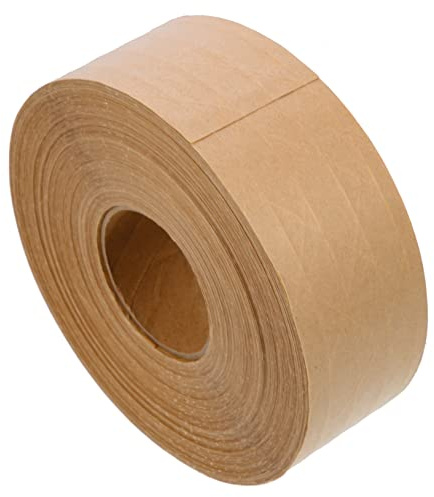 DOITOOL Nastro Di Carta Kraft Scrivibile Per Spedizioni Imballaggio e Consegne Per Fissare Oggetti Pareti Libri e Scatole Resistente e Facile Da Usare