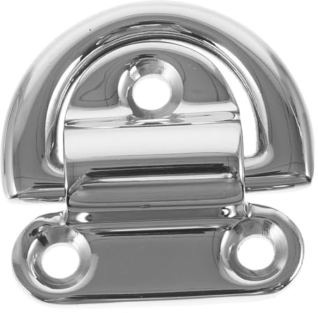 MAGICLULU Ancoraggio Per Rimorchio Anello Cinghia Per Barca Gancio Per Montaggio in Superficie Acciaio Inossidabile Resistente All Usura Facile Installazione Versatile