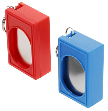 DOITOOL Set 2 Clicker Addestramento Cani e Gatti Clicker Quadrato Portatile per Addestramento Rapido Correzione Comportamentale e Agility Strumento Scientifico Versatile per Cuccioli e