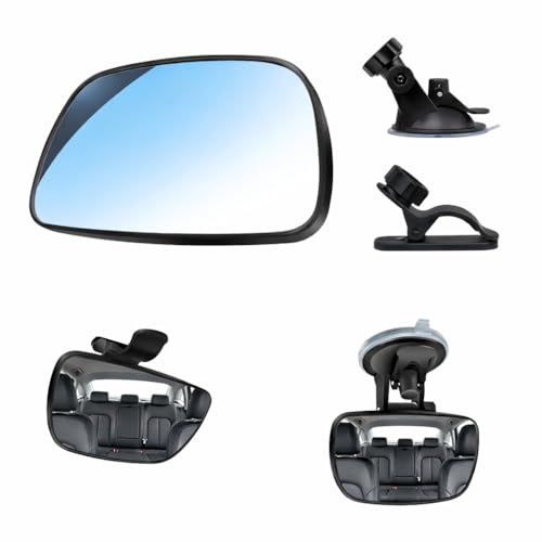 Specchietto Retrovisore Auto 360° Regolabile per Jeep Renegade Limited(BU)/Renegade Limited 4×4(BU)/Renegade Longitude(BU), Ampia Visuale Specchio Retrovisore Sedile Posteriore, Specchio Stabile