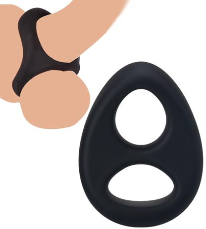 Silikon Cọckrịng för män, långtidsspel för glada män och kvinnor