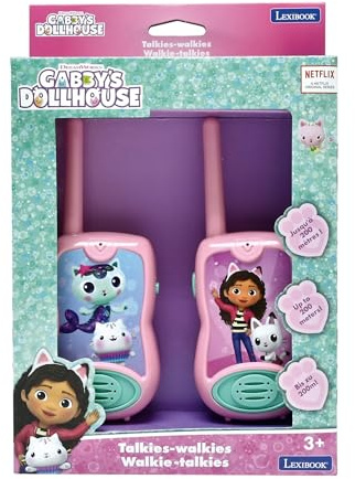 LEXIBOOK, Gabby's Dollhouse Walkie-Talkies, TW12GDH