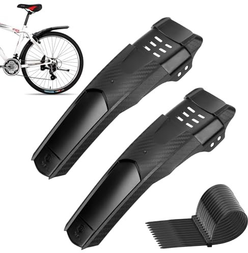 Wvu & Wvo 2 parafanghi per mountain bike, parafanghi per mountain bike, smontaggio rapido mountain bike, parafango posteriore per mountain bike, mountain bike, set di parafanghi
