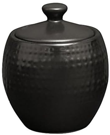 Pfaltzgraff Cambria Sugar-Bowls, Black, 13oz