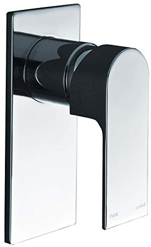 ZUKKI Unterputzarmatur Armatur Unterputz Dusche Bad Unterputz Messing Duscharmatur Fertigmontageset Wasserhahn Einhebelmischer Unterputz für Dusche Chrom Poliert