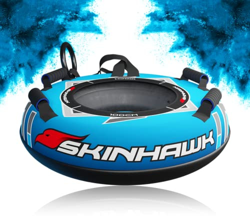 SKINHAWK Pneu de neige professionnel - Diamètre : 100 cm - Bleu